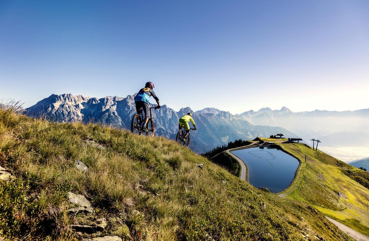 Hotel Bacher Asitzstubn Leogang Buitenkant foto