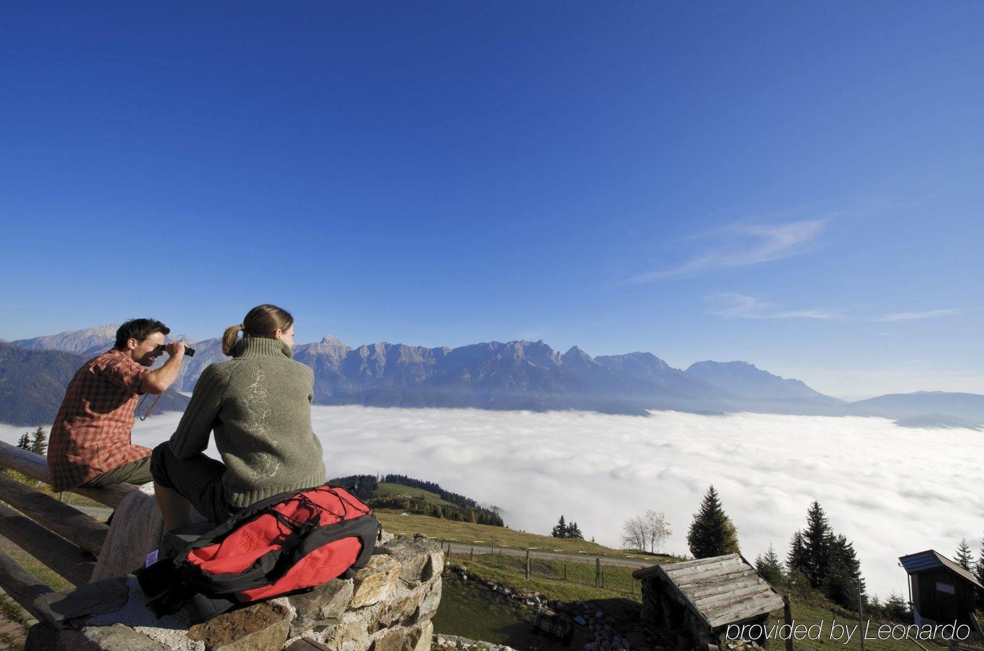 Hotel Bacher Asitzstubn Leogang Buitenkant foto