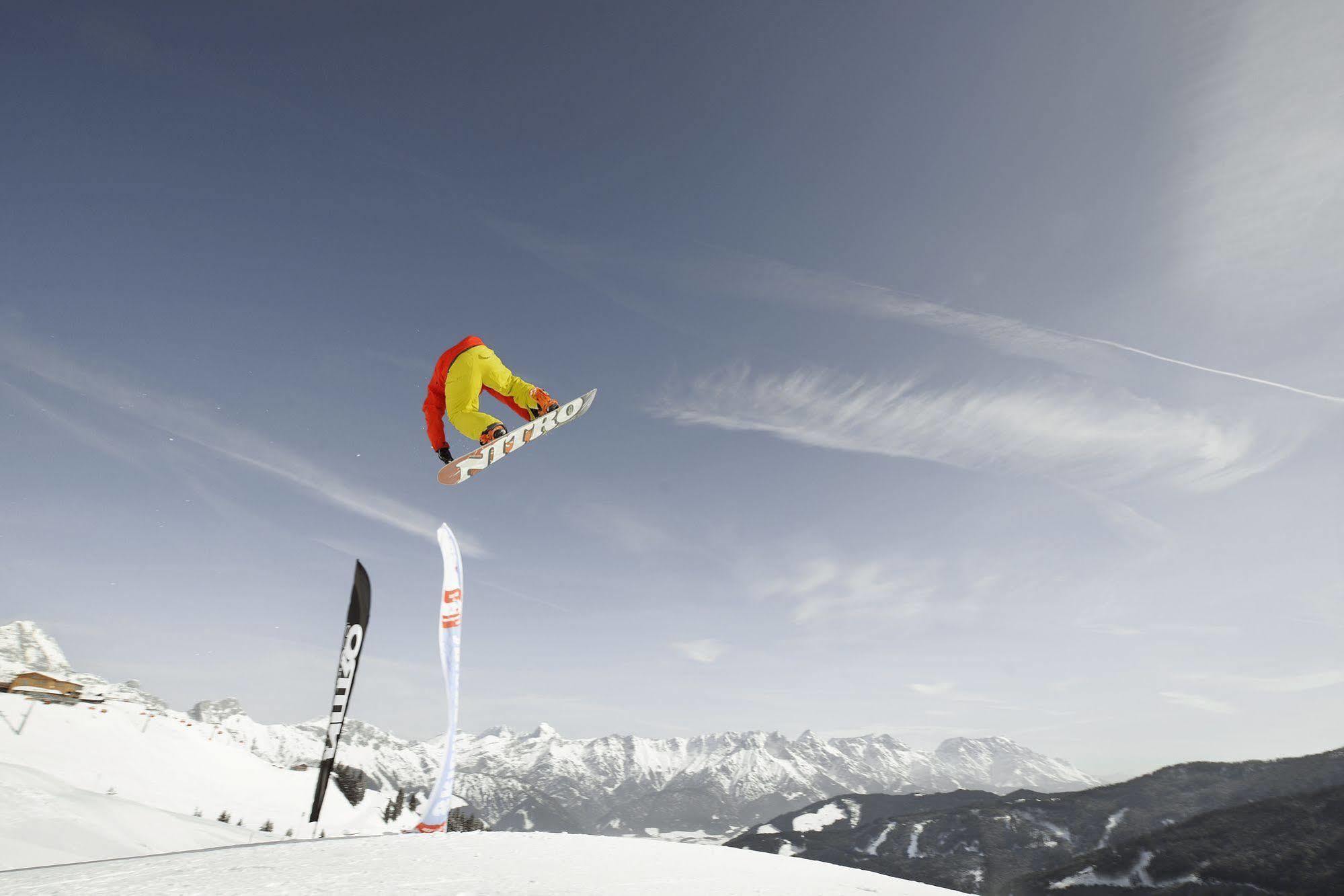 Hotel Bacher Asitzstubn Leogang Buitenkant foto
