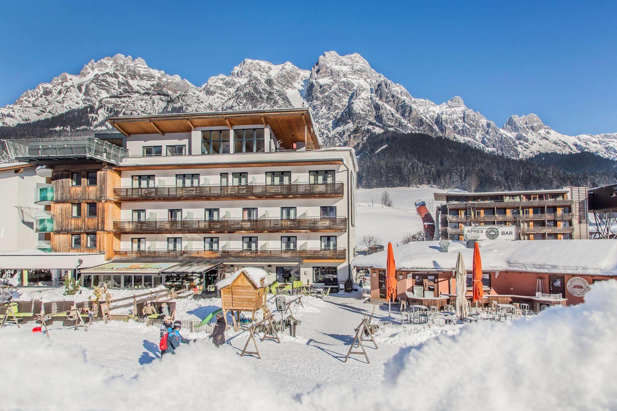 Hotel Bacher Asitzstubn Leogang Buitenkant foto