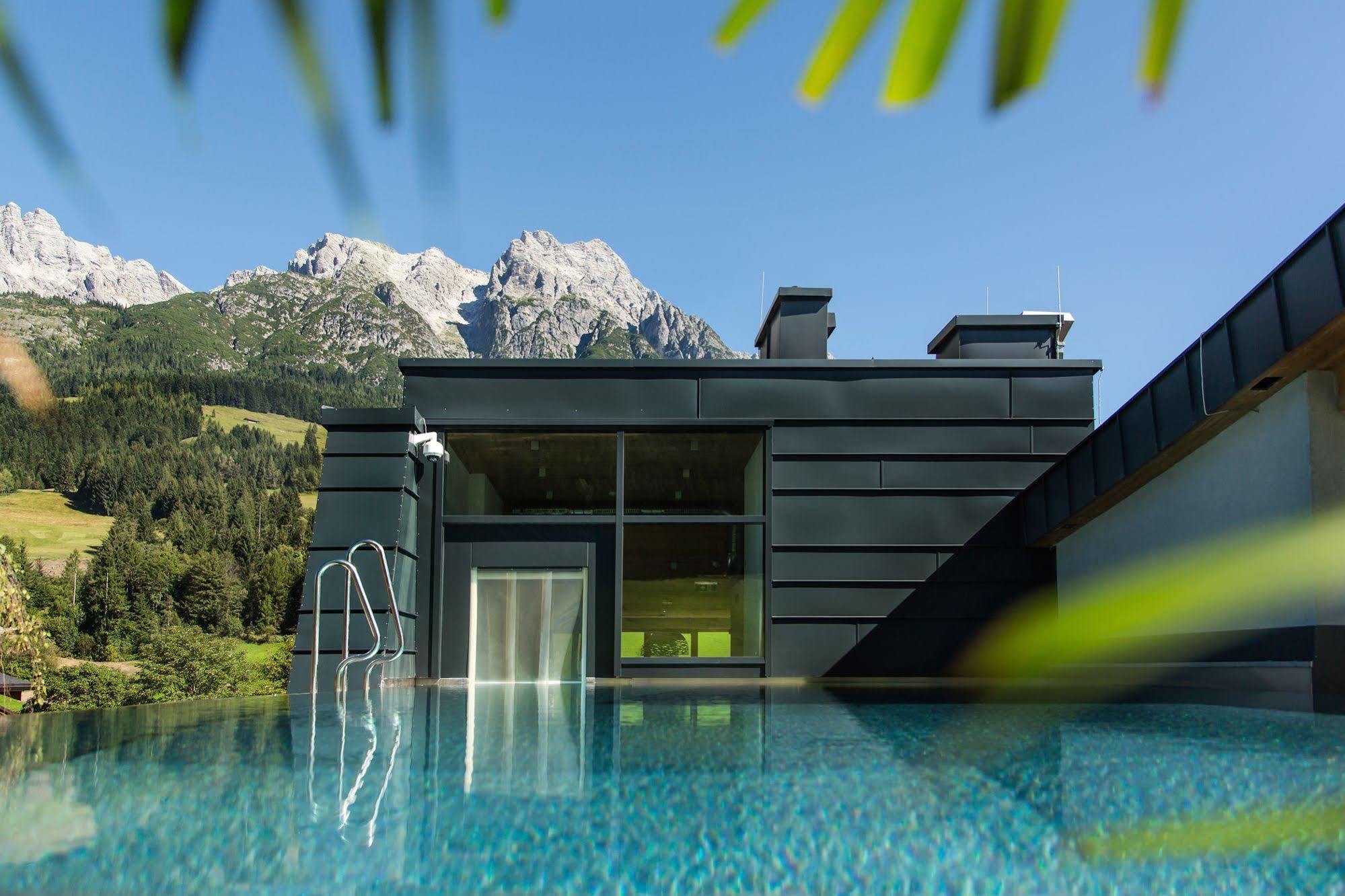 Hotel Bacher Asitzstubn Leogang Buitenkant foto