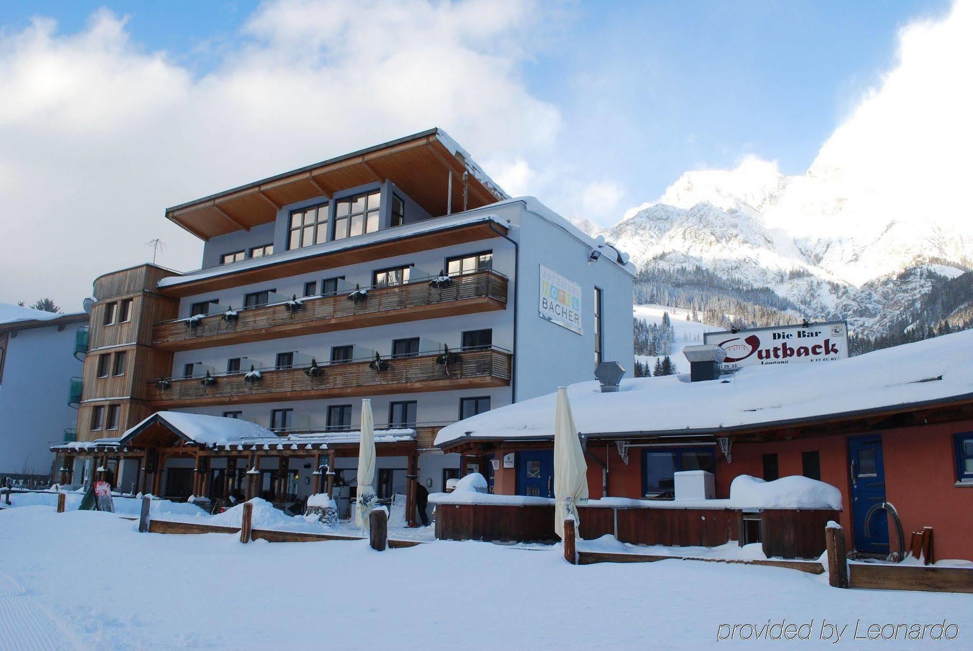 Hotel Bacher Asitzstubn Leogang Buitenkant foto