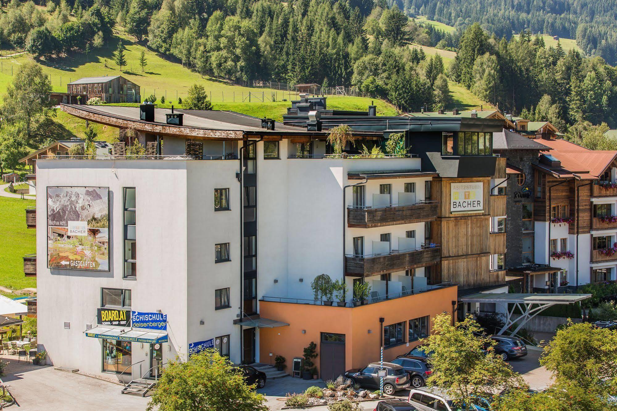 Hotel Bacher Asitzstubn Leogang Buitenkant foto