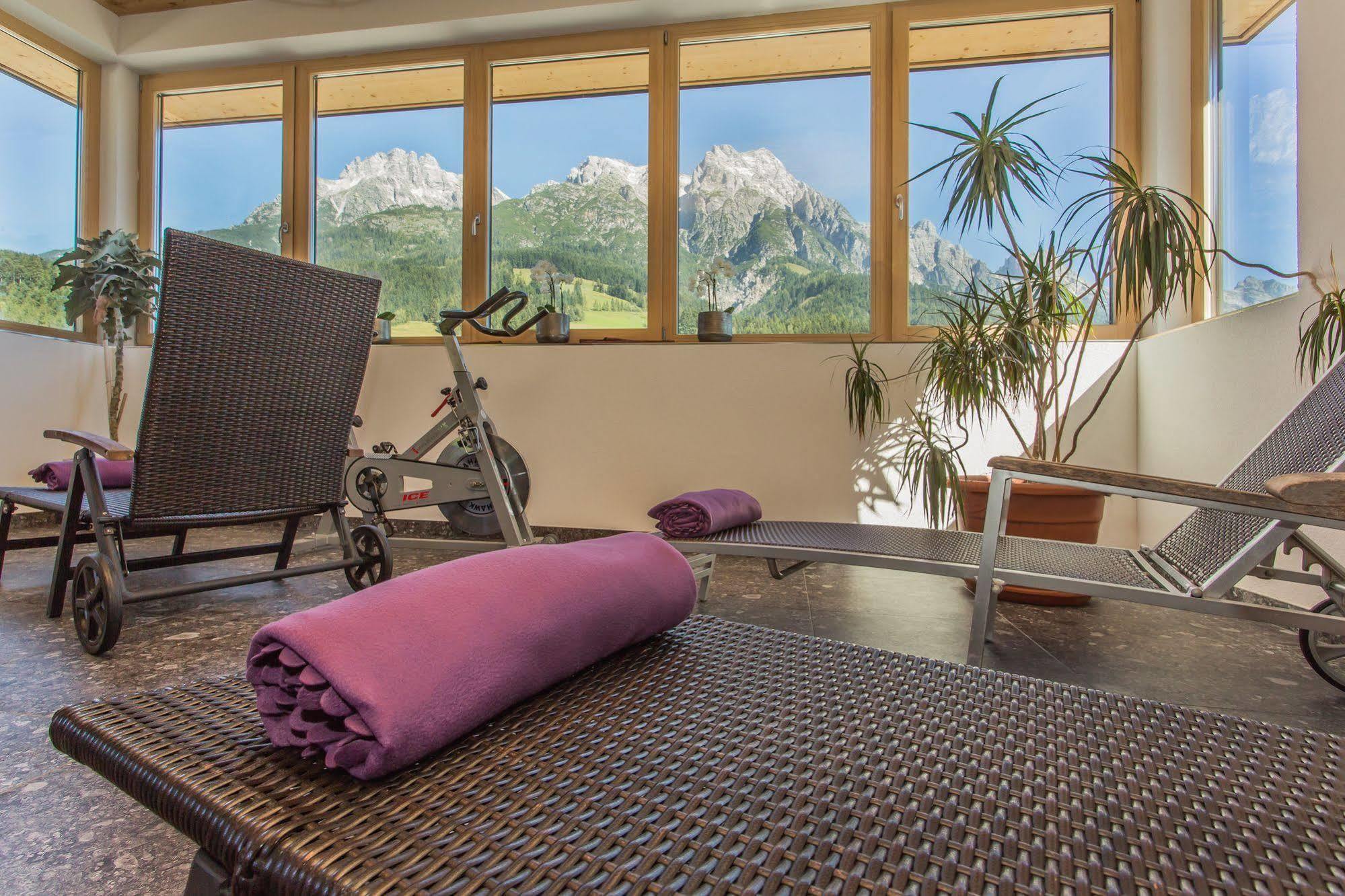 Hotel Bacher Asitzstubn Leogang Buitenkant foto